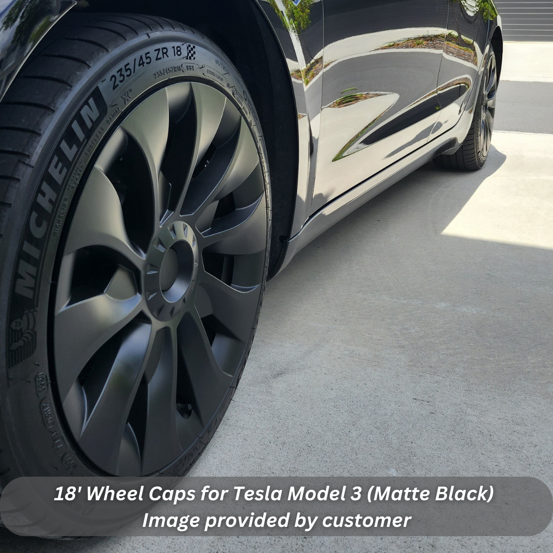 Turbine Wheel Covers - Model 3 - 18"