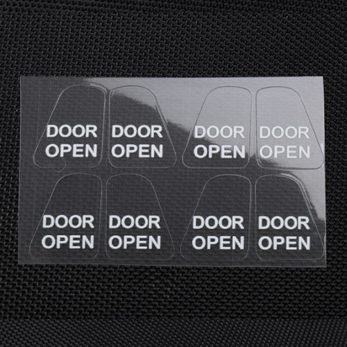 Exit Sticker for Tesla Model 3 Door
