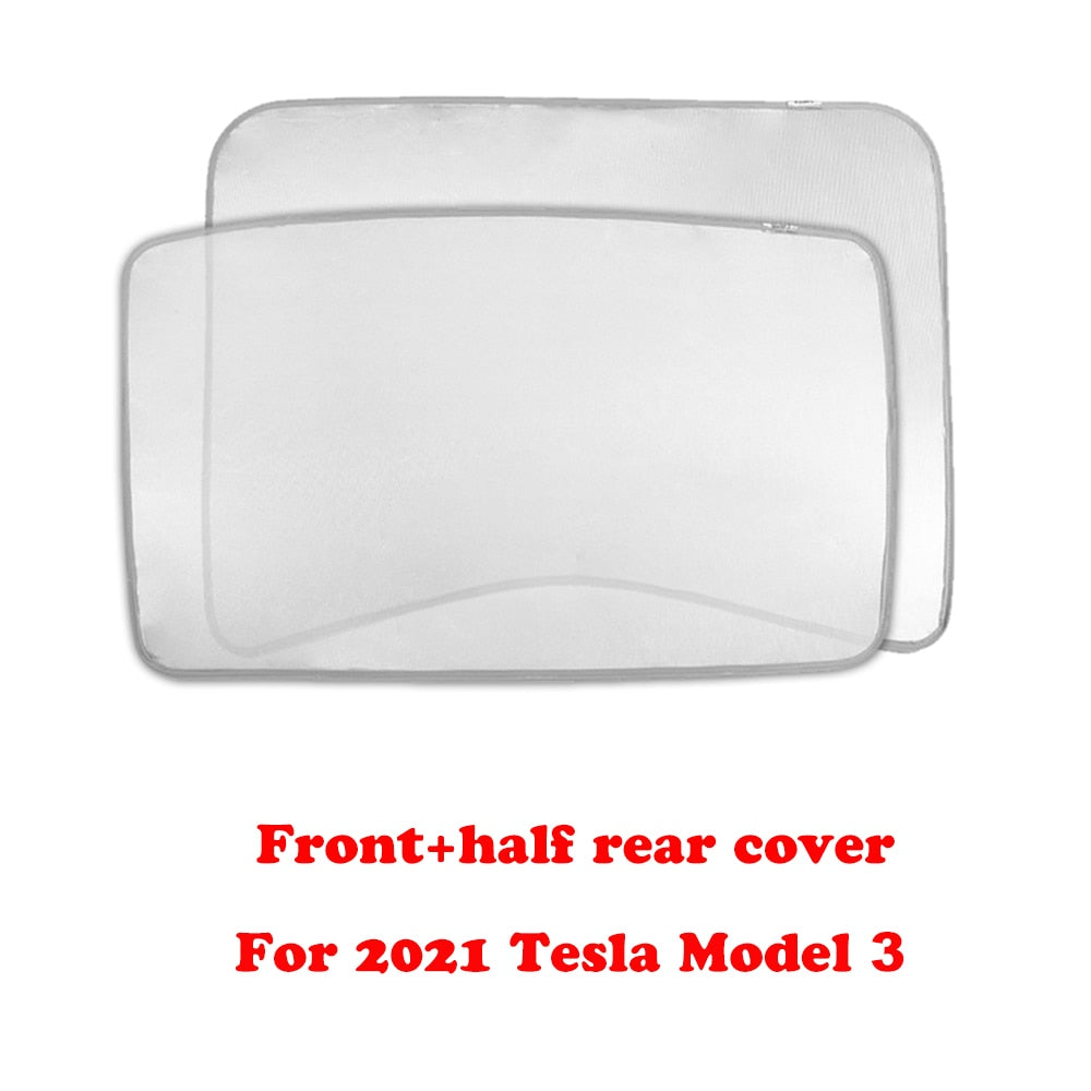 Sunshade for Tesla Model 3 Roof