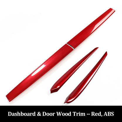 Dash and Door Trim Kit Bundle for Tesla Model 3 & Y