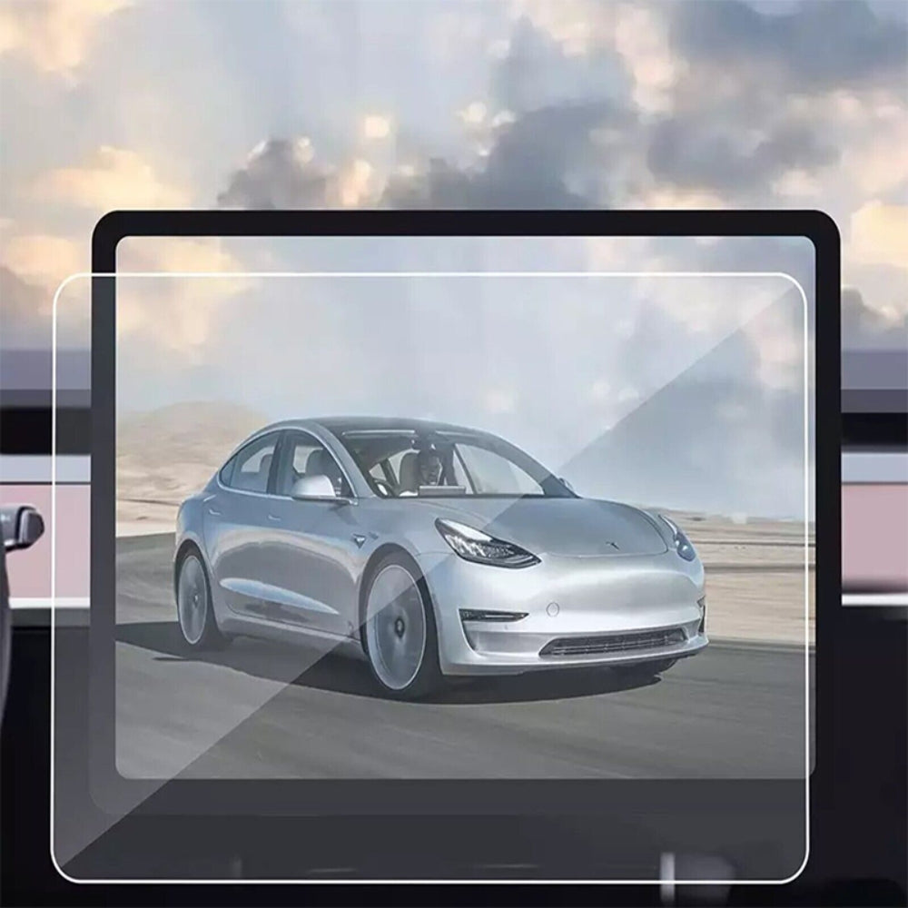 Tempered Glass Screen Protector for Tesla Model 3 or Tesla Model Y - Matte Finish