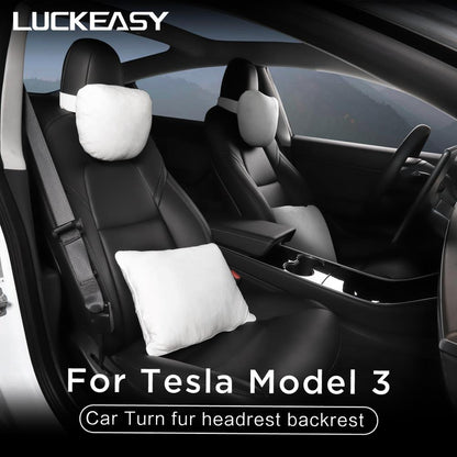 Headrest + Backrest for Tesla Model 3