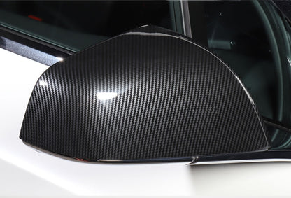 Carbon Fiber Side Mirror Cover for Tesla Model X