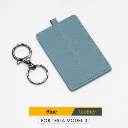 Alcantara Car Card Cover for Tesla Model 3