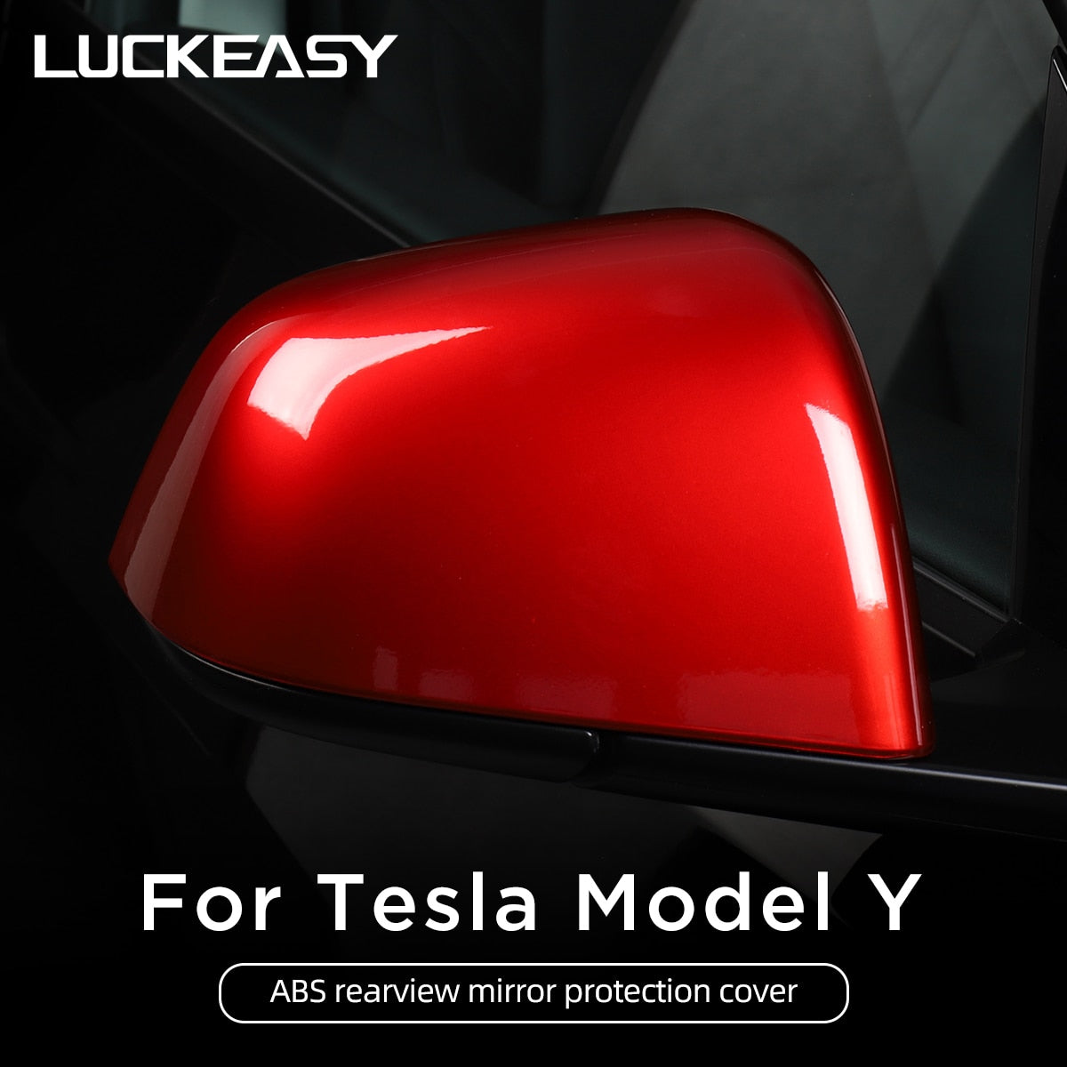 Side Mirror Replacement Covers for Tesla Model Y